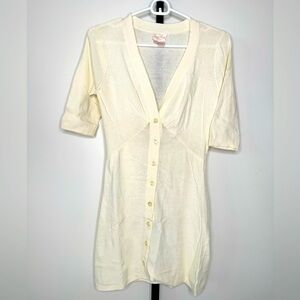 Anthropologie Tracy Reese Short Sleeve Button-Down Dress